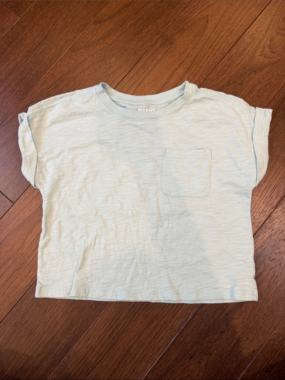 Old Navy Pale Blue Short-Sleeve Pocket Tee for Kids Size Medium / 8 - C46-029